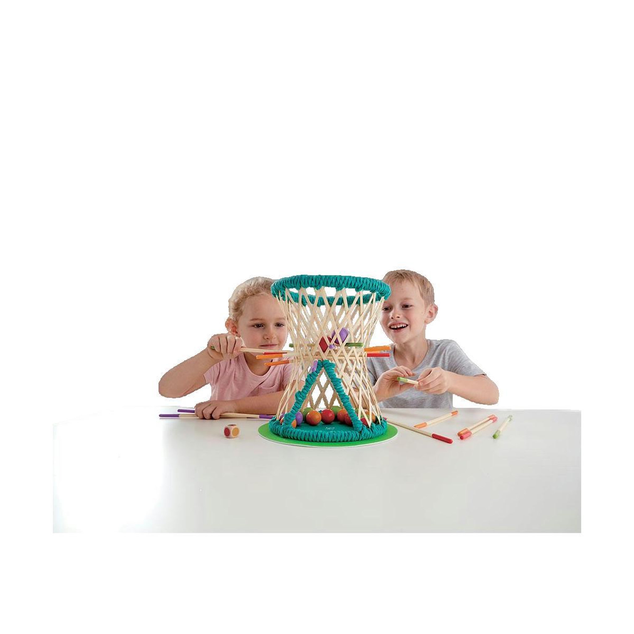 Voir la diapositive 3 : Hape Jeu de société Hape Pallina naturel