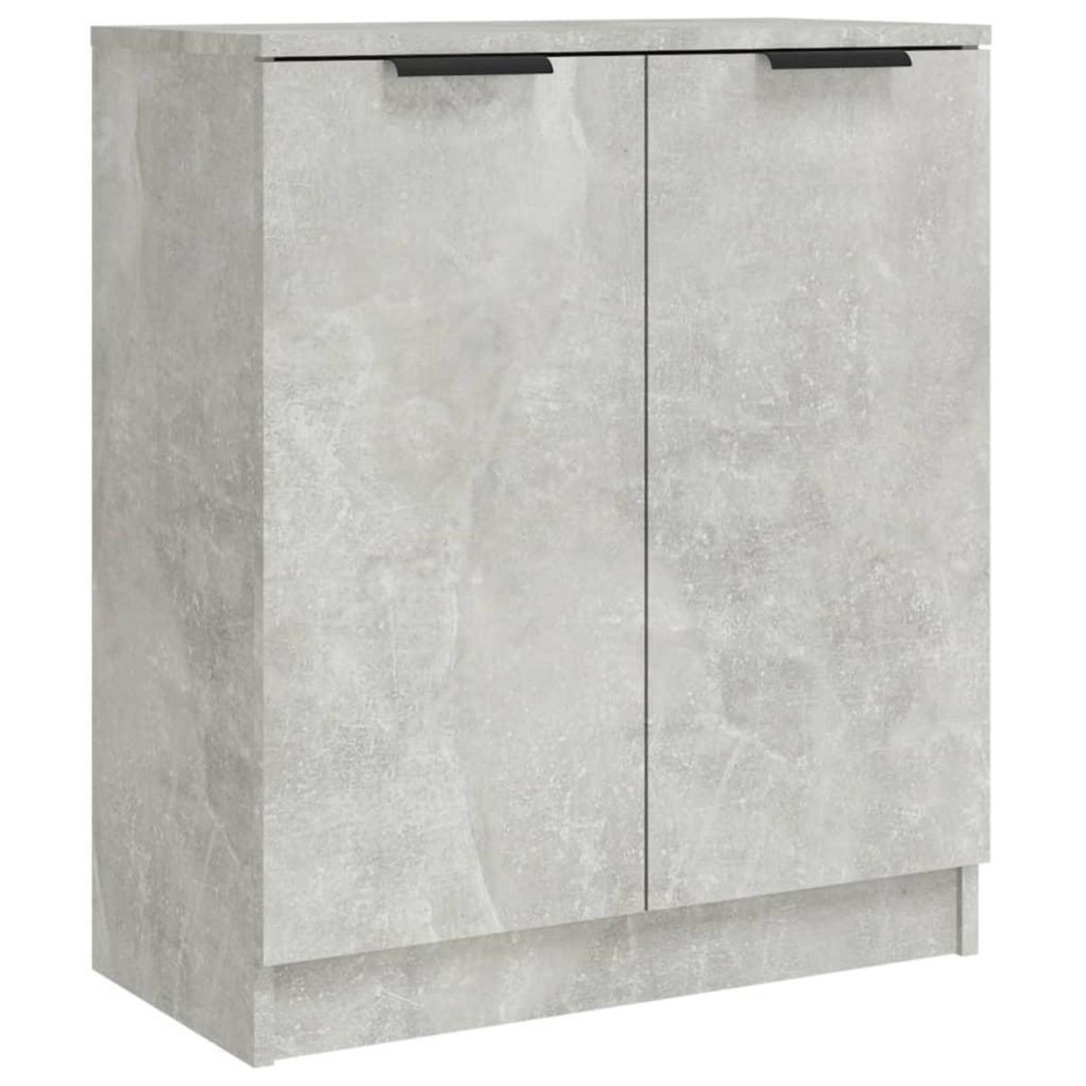 VIDAXL Buffets 2 pcs Gris beton 60x30x70 cm Bois d'ingenierie