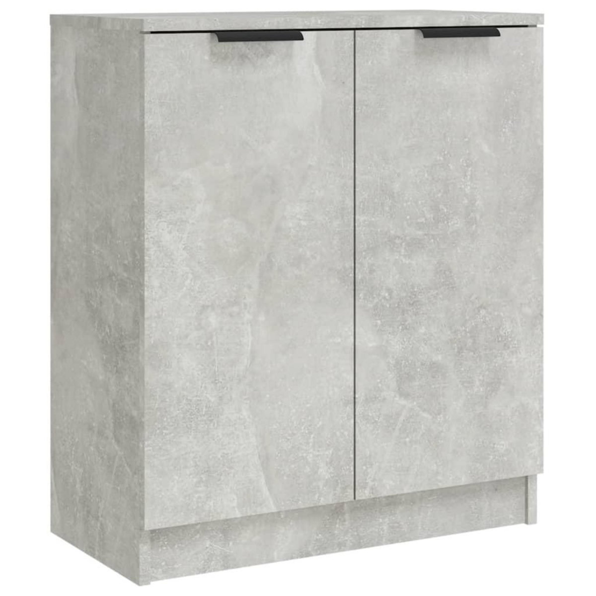 VIDAXL Buffets 2 pcs Gris beton 60x30x70 cm Bois d'ingenierie