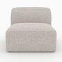Voir la diapositive 5 : Rendez vous déco Chauffeuse pour canapé modulable en tissu beige-Hestia