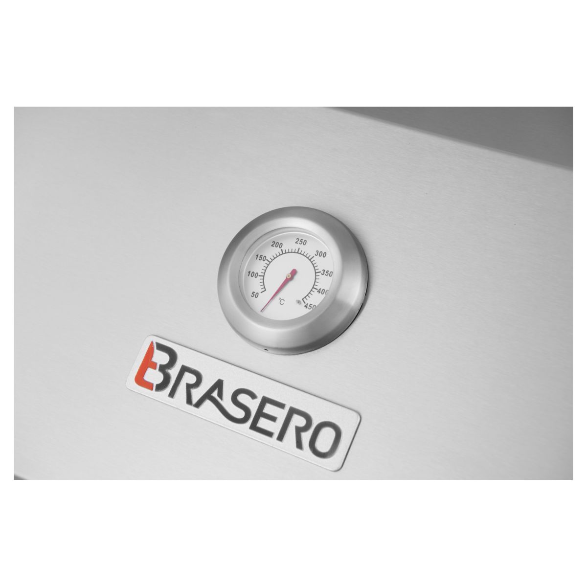 BRASERO Barbecue gaz 4 brûleurs inox PERTH
