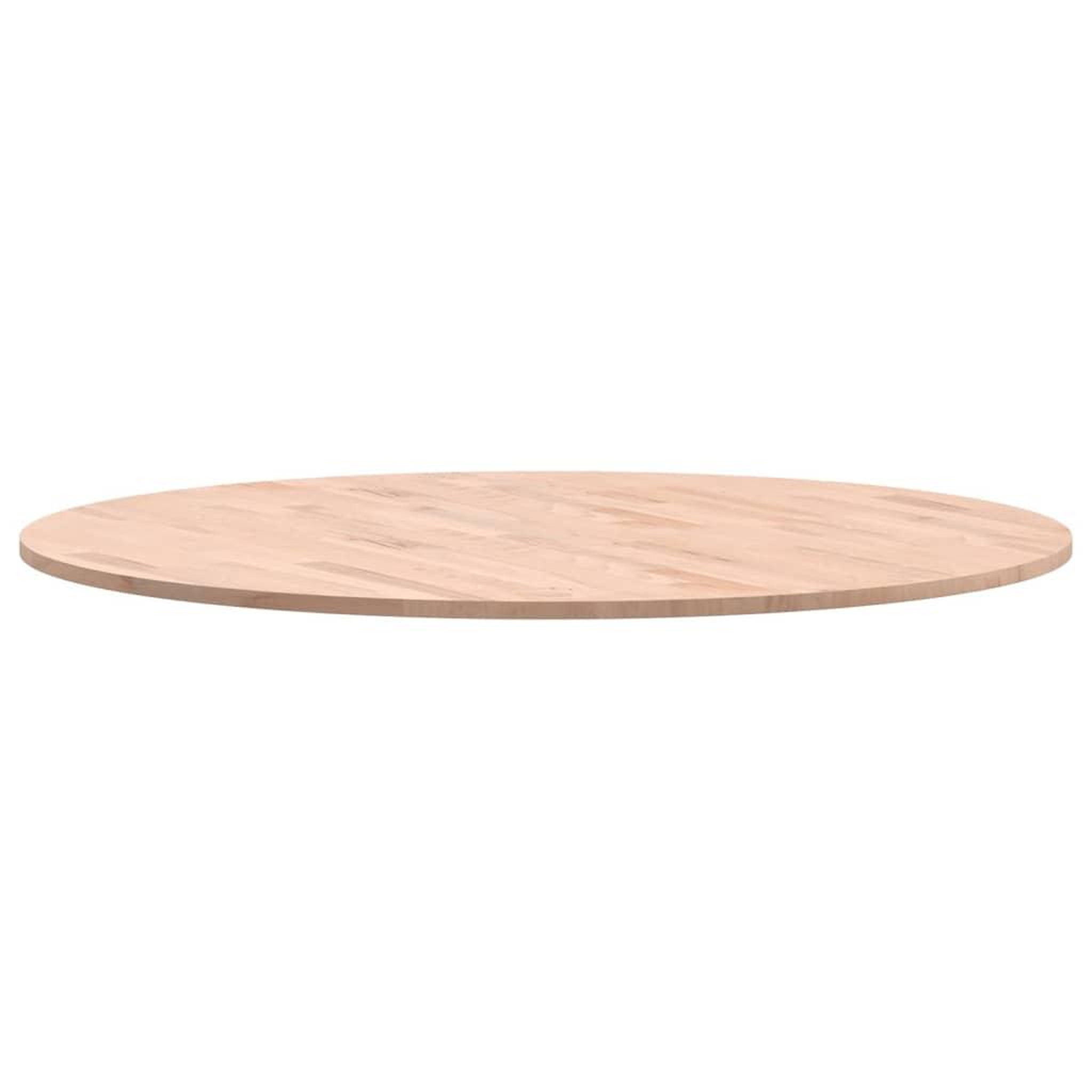 Voir la diapositive 5 : VIDAXL Dessus de table Ø90x1,5 cm rond bois massif de hetre