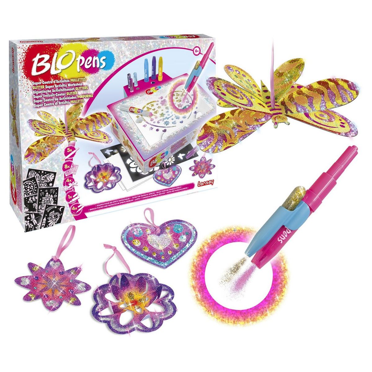 LANSAY Blopens super centre d'activités paillettes