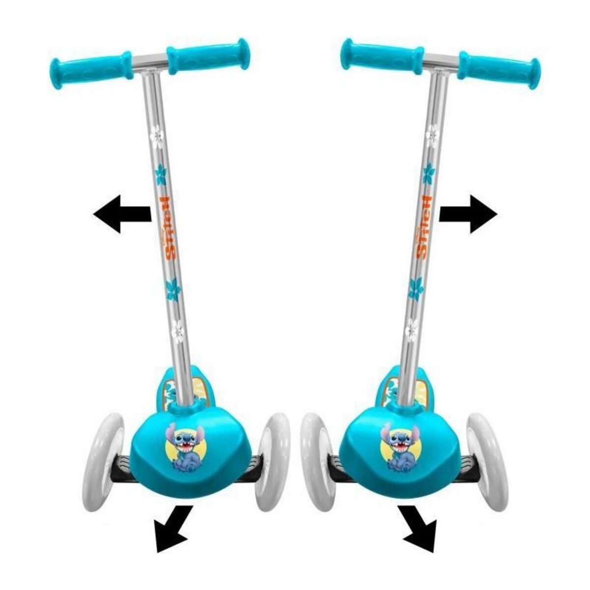 DISNEY Trottinette Disney Stitch 3 Roues Vibrante