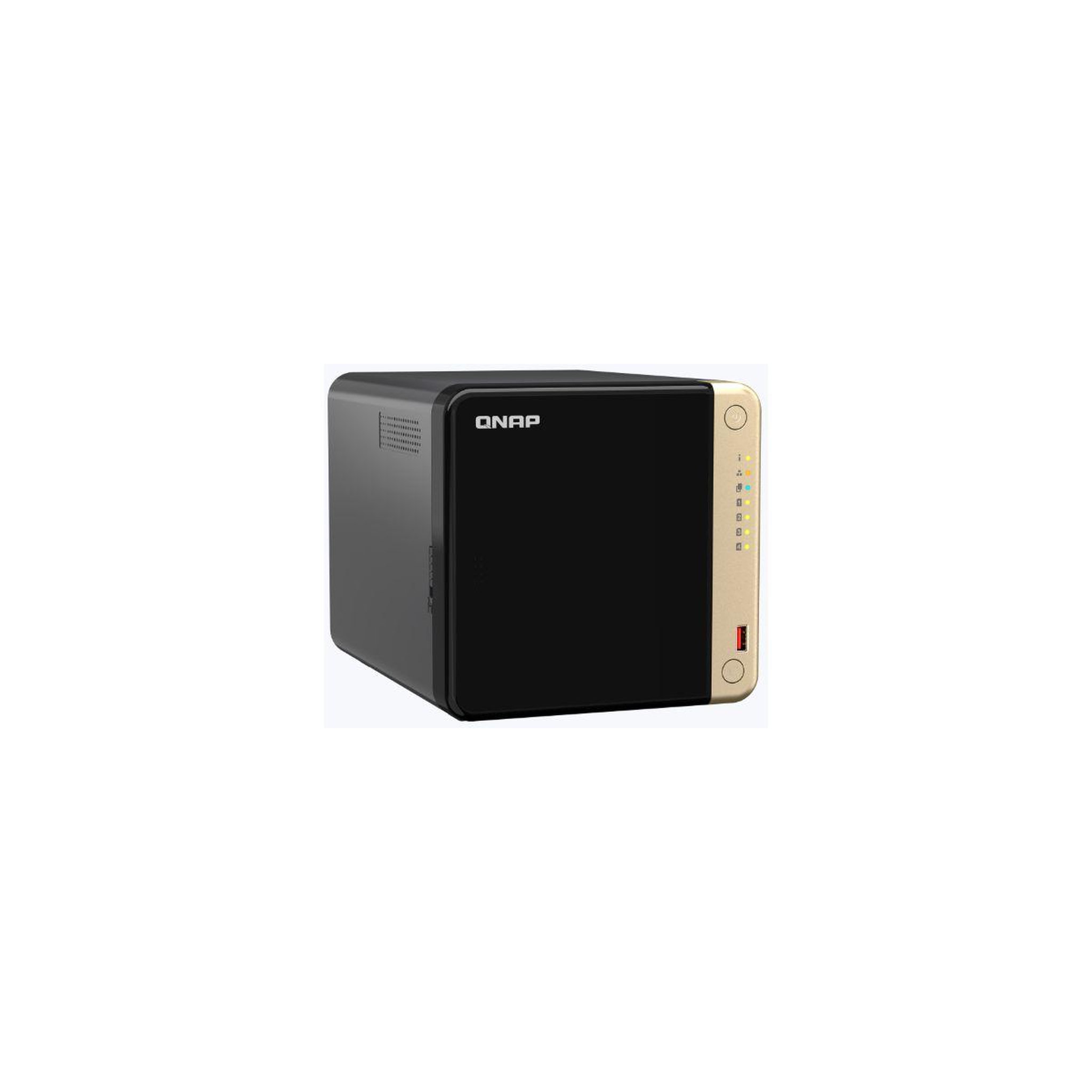 Voir la diapositive 2 : Qnap Serveur NAS TS-464-8G - NAS 4 baies