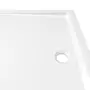 VIDAXL Receveur de douche rectangulaire ABS Blanc 70x100 cm