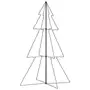 VIDAXL Arbre de Noël cone 240 LED d'interieur/d'exterieur 118x180 cm