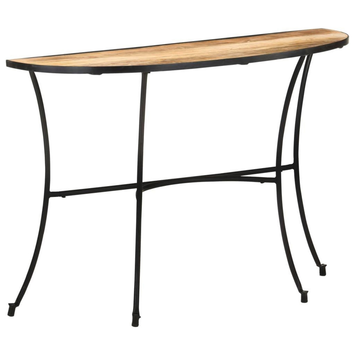 VIDAXL Table d'appoint 110x40x77 cm Bois de manguier massif