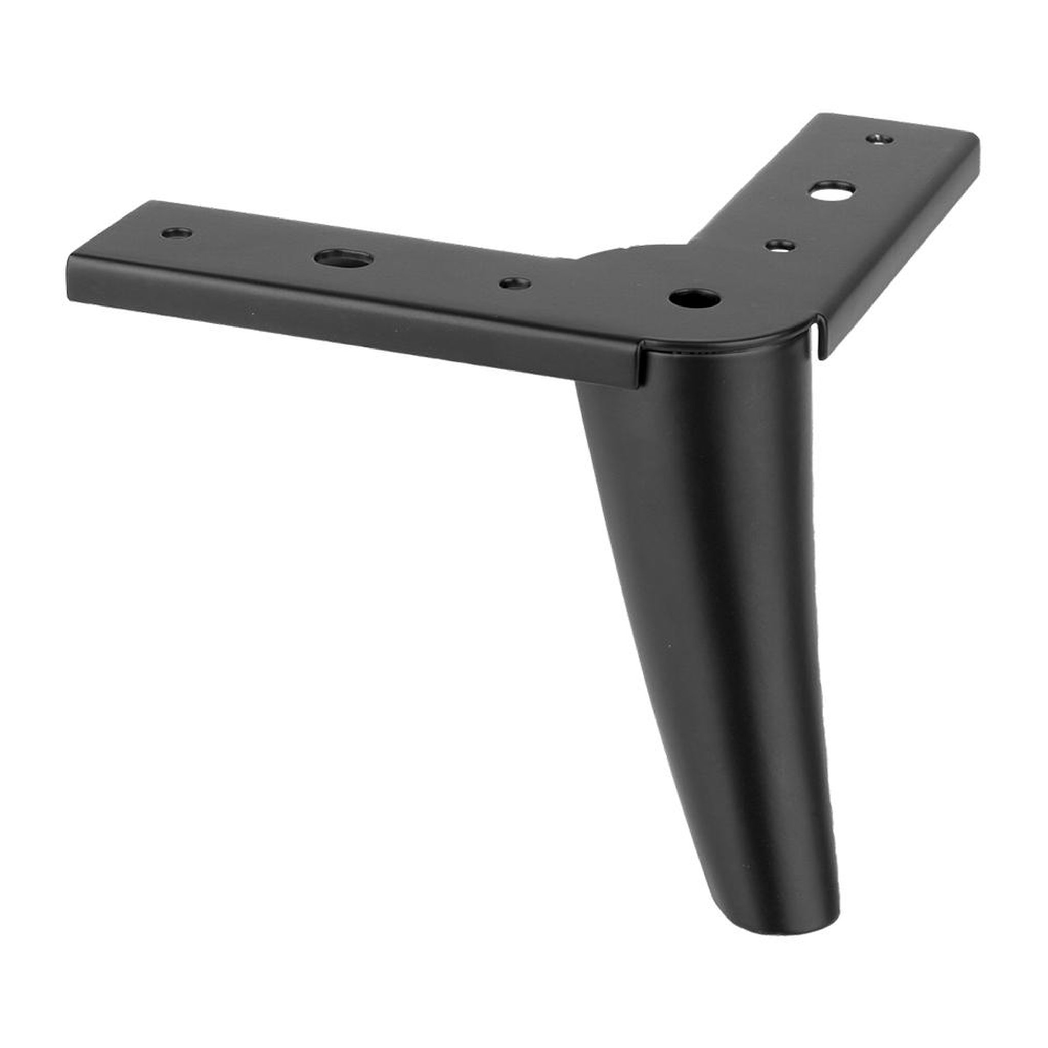 CENTRALE BRICO Pied de meuble fs009 115mm noir mat