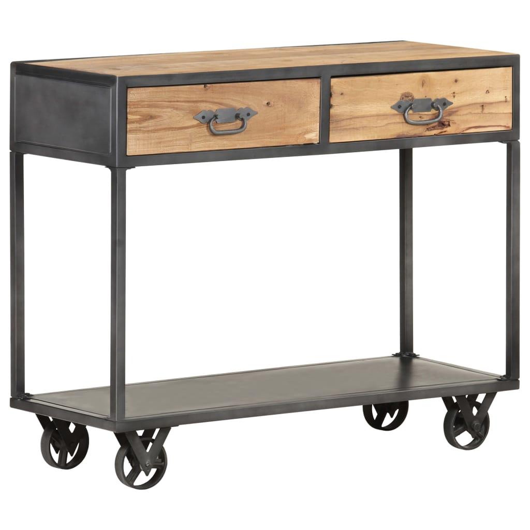 VIDAXL Table console 90x35x74 cm bois de recuperation massif