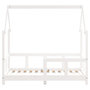 Voir la diapositive 4 : VIDAXL Cadre de lit pour enfant blanc 70x140 cm bois de pin massif
