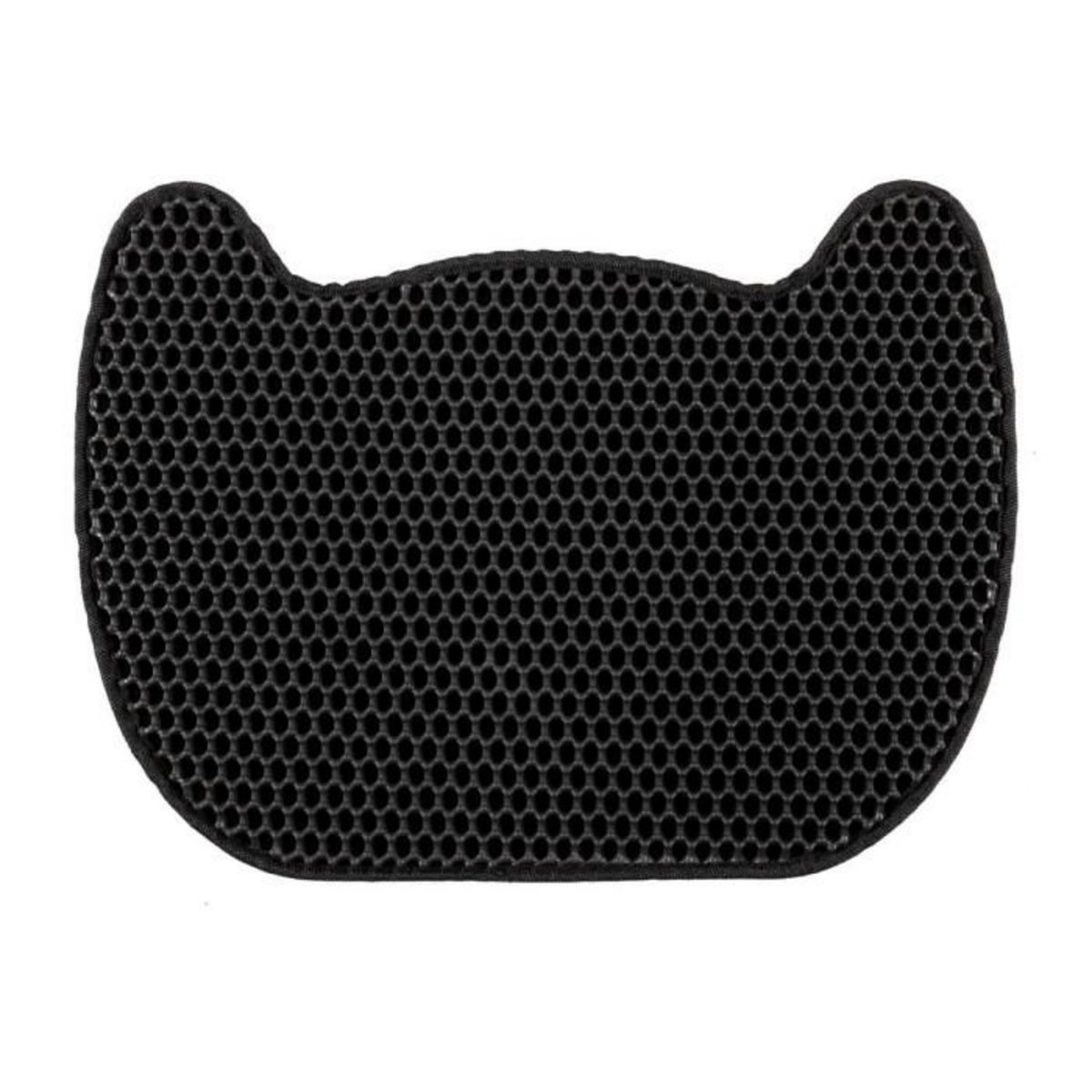 Paris Prix Tapis pour Litière  Chat  50cm Noir