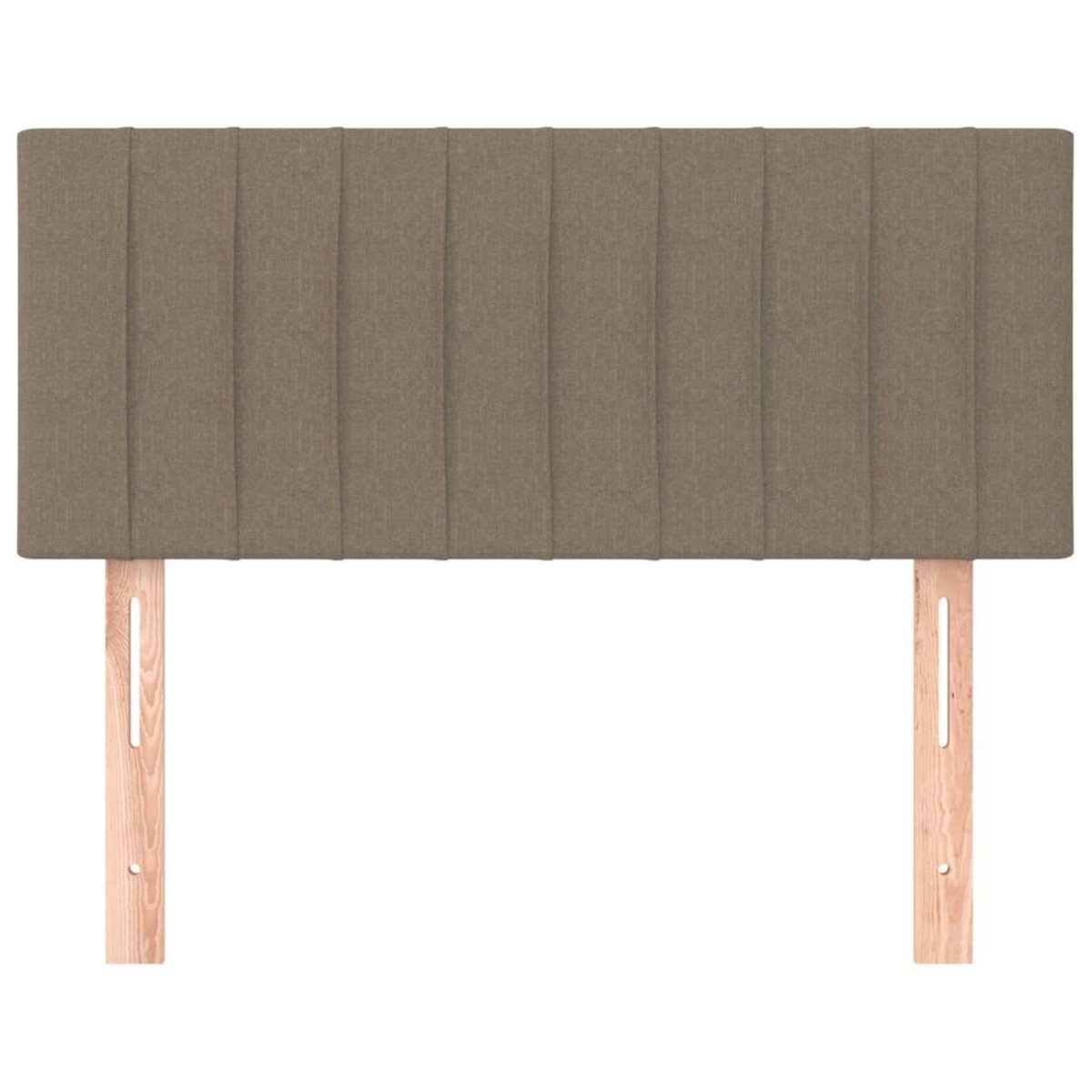 VIDAXL Tete de lit Taupe 90x5x78/88 cm Tissu