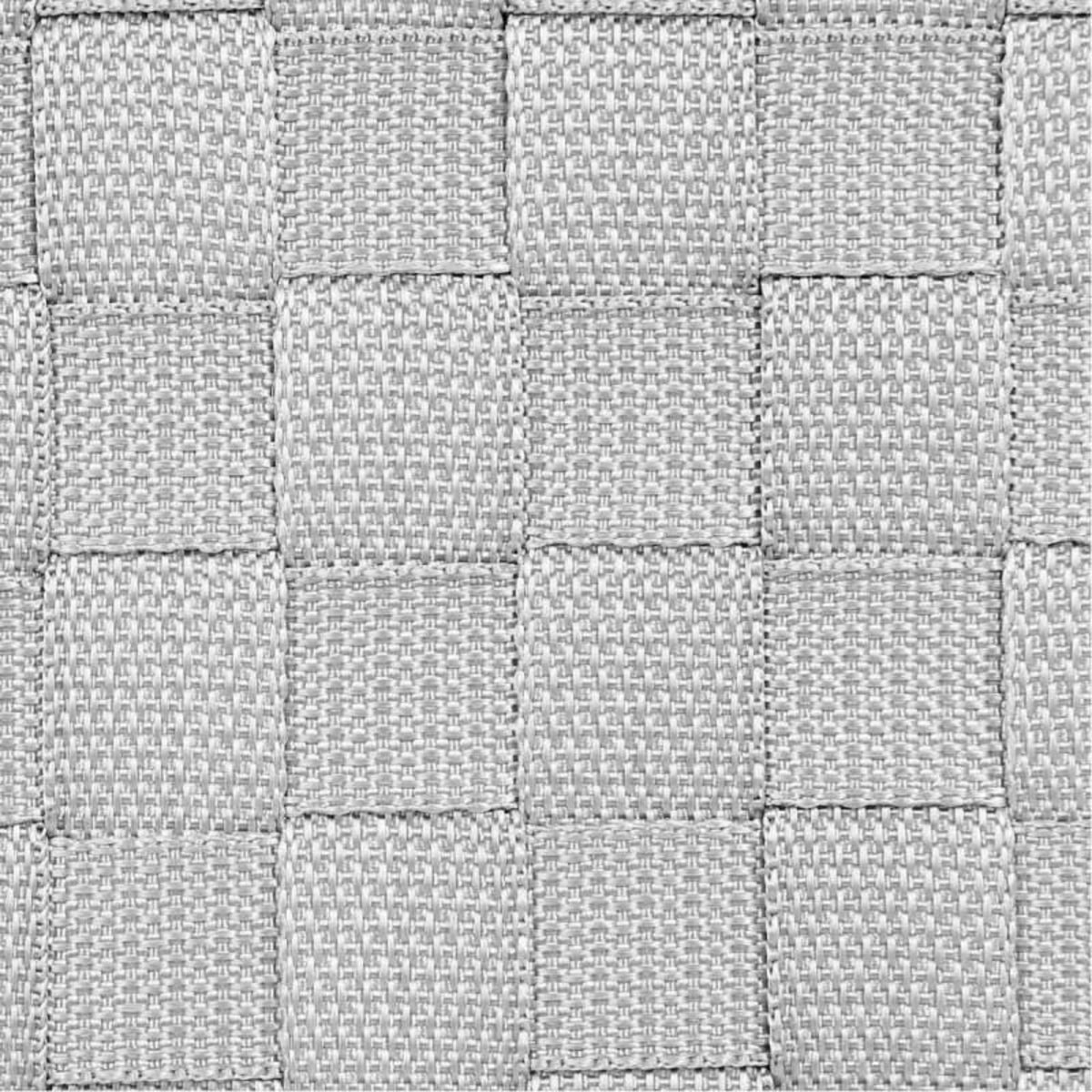  Lot de 4 Paniers de Rangement  Déco  28cm Gris Clair