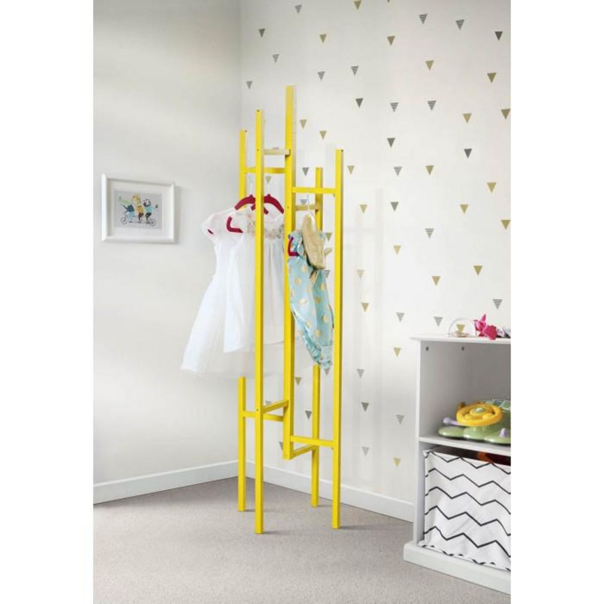 Paris Prix Porte-Manteaux  Eigen  175cm Jaune Moutarde