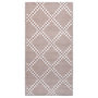 Voir la diapositive 2 : VIDAXL Tapis d'exterieur ARAKIL marron 80x150 cm PP