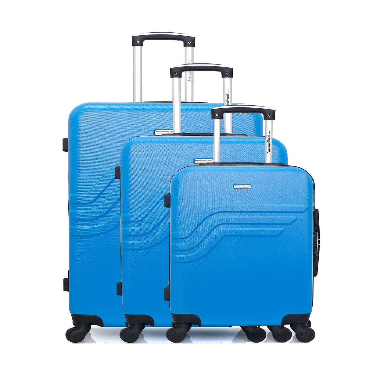 AMERICAN TRAVEL AMERICAN TRAVEL - Set de 3 ABS QUEENS 75 cm