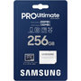 Voir la diapositive 5 : Samsung Carte Micro SD 256 Go Pro Ultimate avec adaptateur