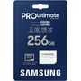Voir la diapositive 5 : Samsung Carte Micro SD 256 Go Pro Ultimate avec adaptateur