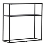 Paris Prix Console Design en Métal  Georgetown  80cm Noir