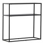 Voir la diapositive 1 : Paris Prix Console Design en Métal  Georgetown  80cm Noir