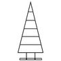 Voir la diapositive 3 : VIDAXL Arbre de Noël en metal pour decoration noir 90 cm