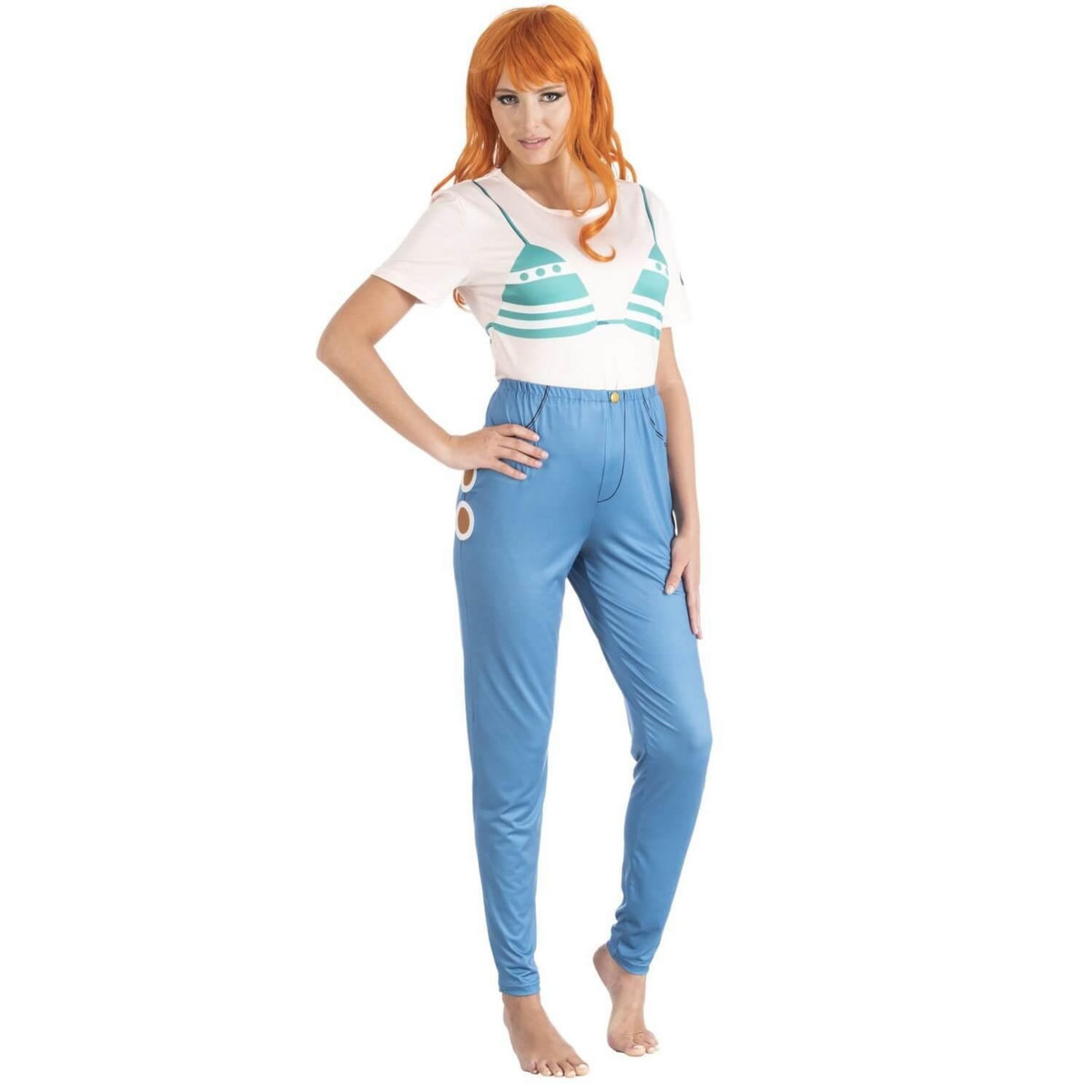 CHAKS Déguisement Nami - One Piece - Femme - S