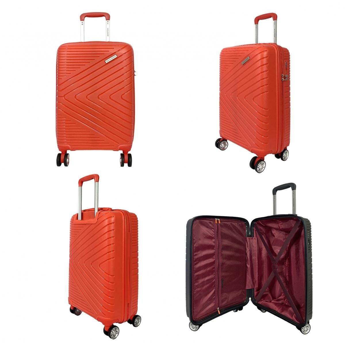 David Jones Lot 3 valises rigides dont 1 valise cabine TSA