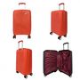 Voir la diapositive 3 : David Jones Lot 3 valises rigides dont 1 valise cabine TSA