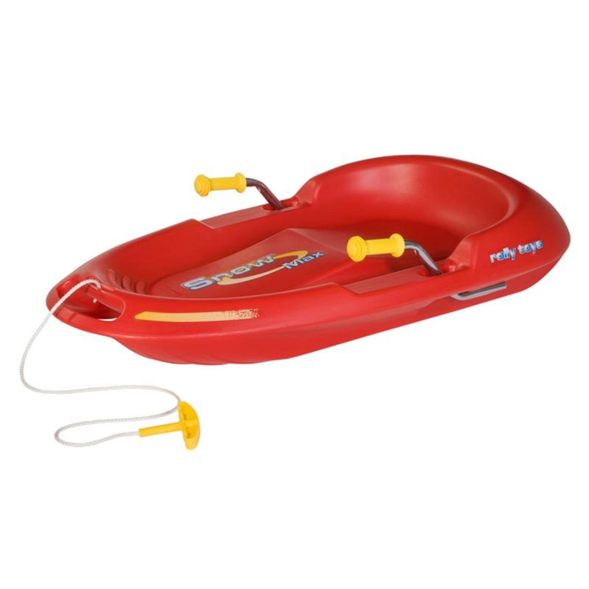 ROLLY TOYS Traineau rollysnow max rouge et jaune