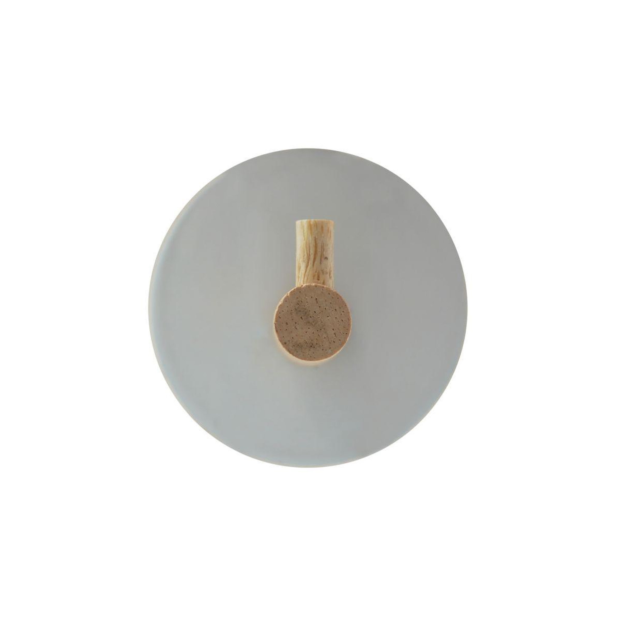 Voir la diapositive 2 : Douceur d'Intérieur Lot de 2 patères adhésives en métal  fixeo  5cm blanc