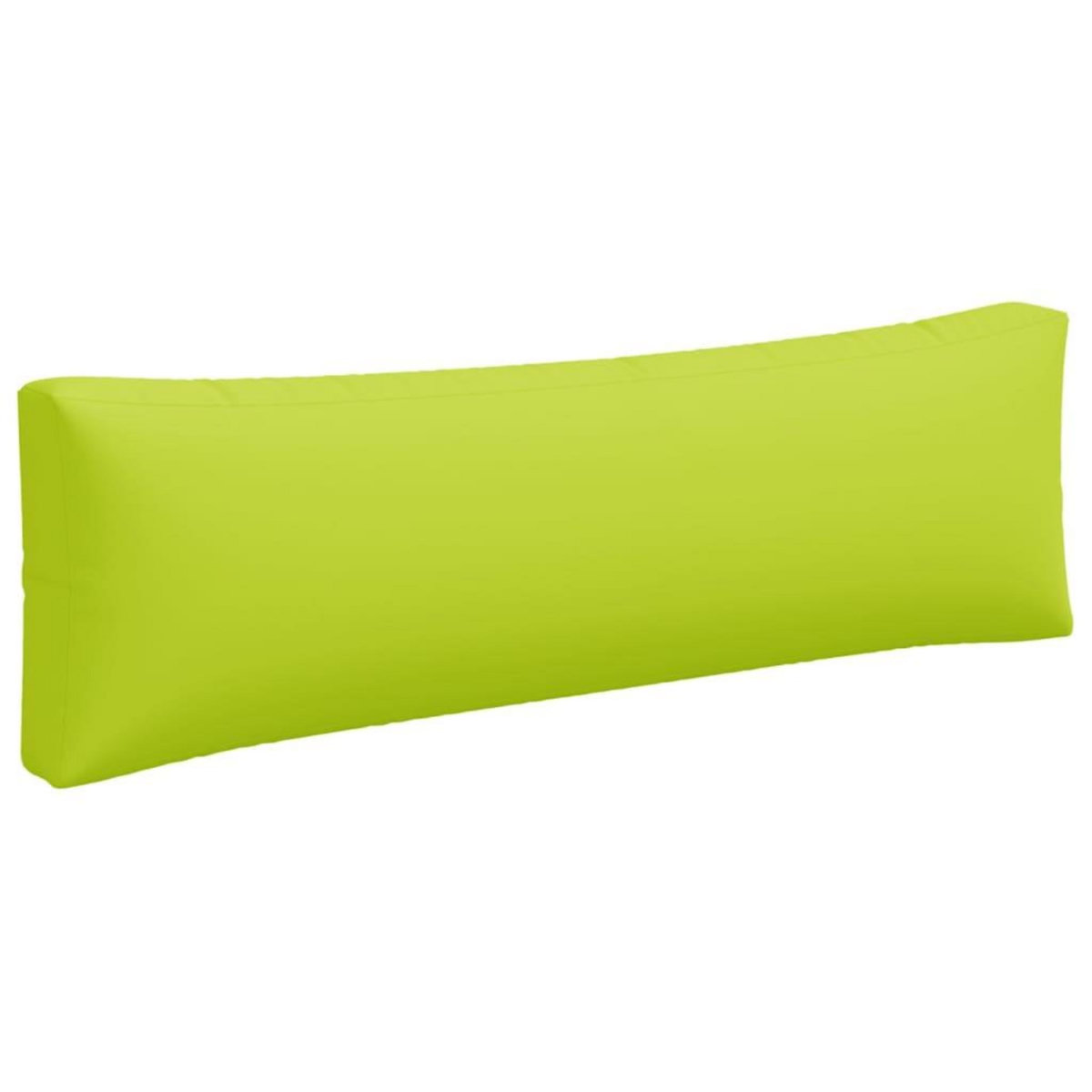 VIDAXL Coussins de palette lot de 3 vert vif tissu