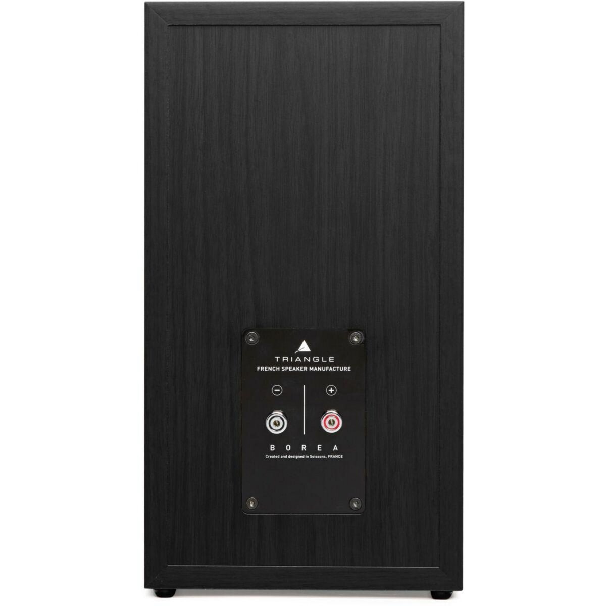 Triangle Enceinte bibliothèque Borea BR03 noire