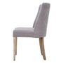 Voir la diapositive 2 : ATMOSPHERA Lot de 2 Chaises Design  Livia  89cm Gris