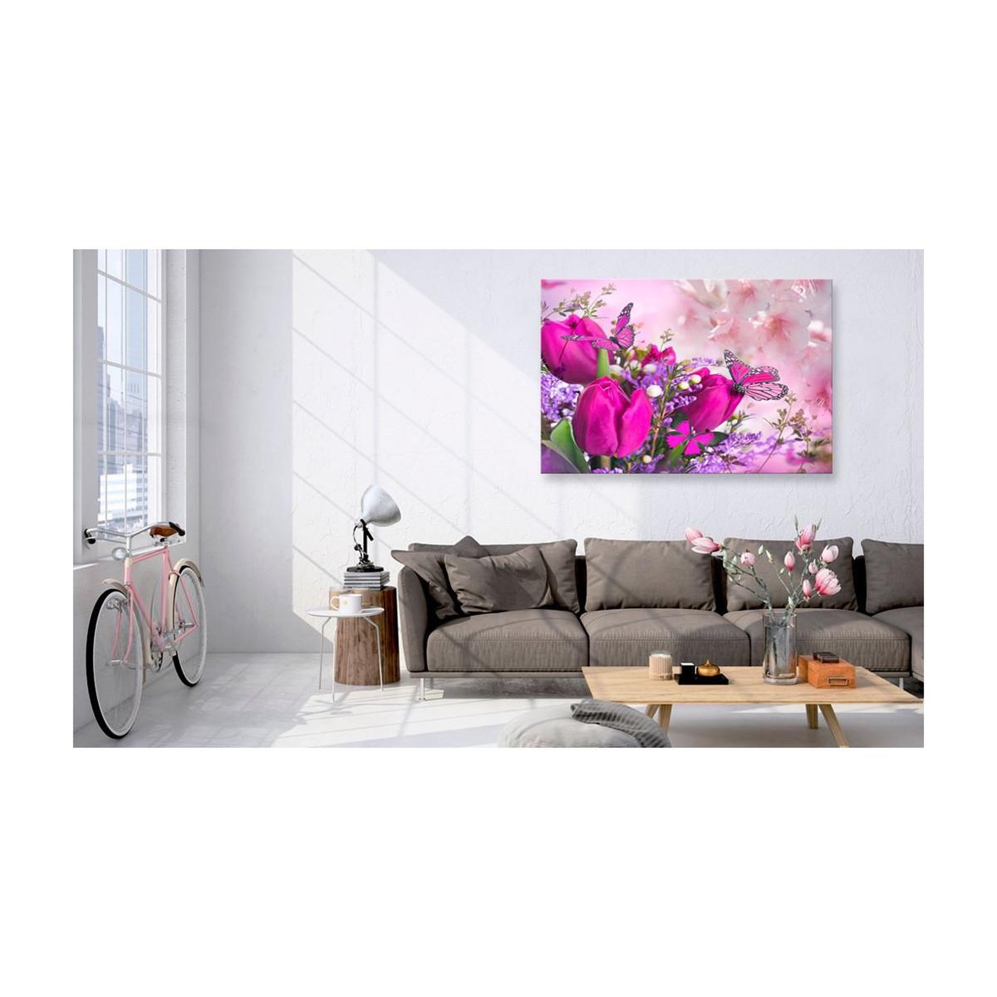 Voir la diapositive 2 : Paris Prix Tableau imprimé  spring explosion