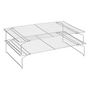 Voir la diapositive 2 : FIVE Lot de 3 Volettes à Pâtisserie  Empilables  40cm Argent