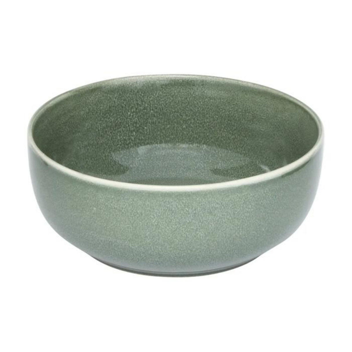 SECRET DE GOURMET Saladier en Céramique  Terre Inconnue  22cm Kaki