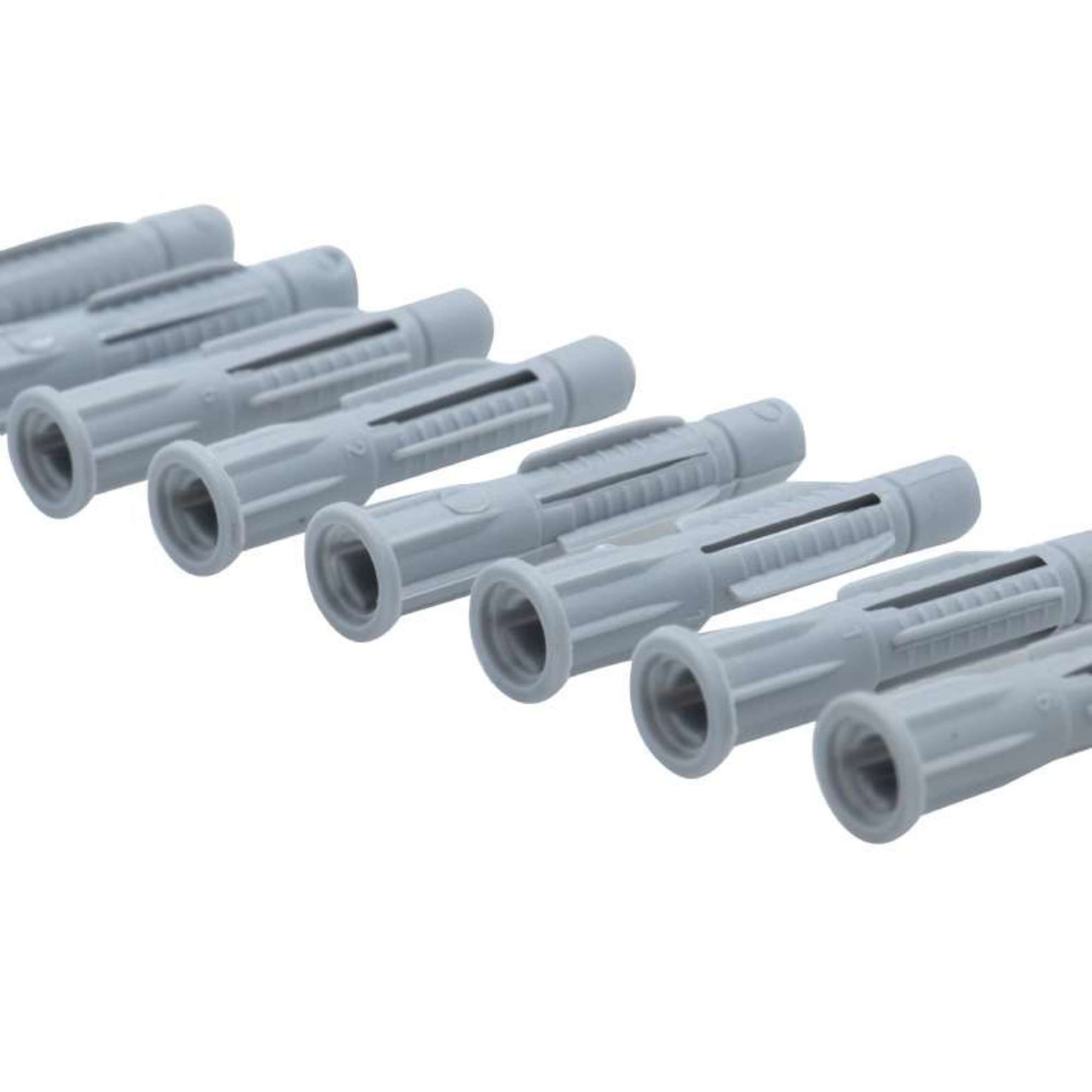 Voir la diapositive 5 :  Cheville nylon multi matériaux Vissal Ø6 mm  lot de 60 chevilles