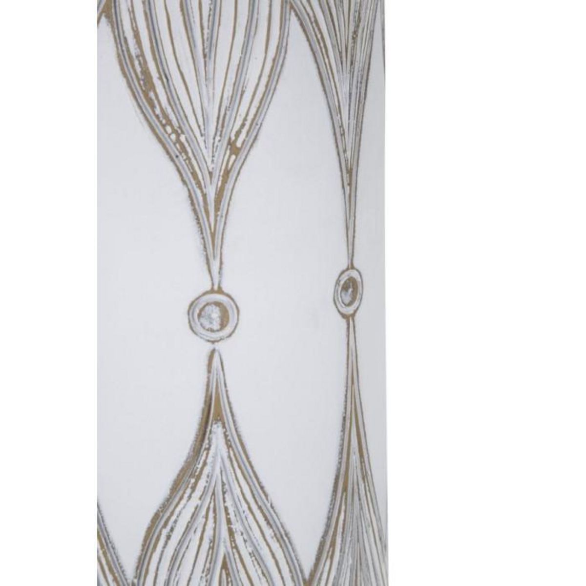 Paris Prix Vase Déco à Motifs  Atene  60cm Blanc