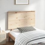 VIDAXL Tete de lit 104x6x82,5 cm Bois massif de pin