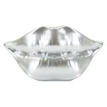 Paris Prix Vase Déco en Résine  Mouth  23cm Argent