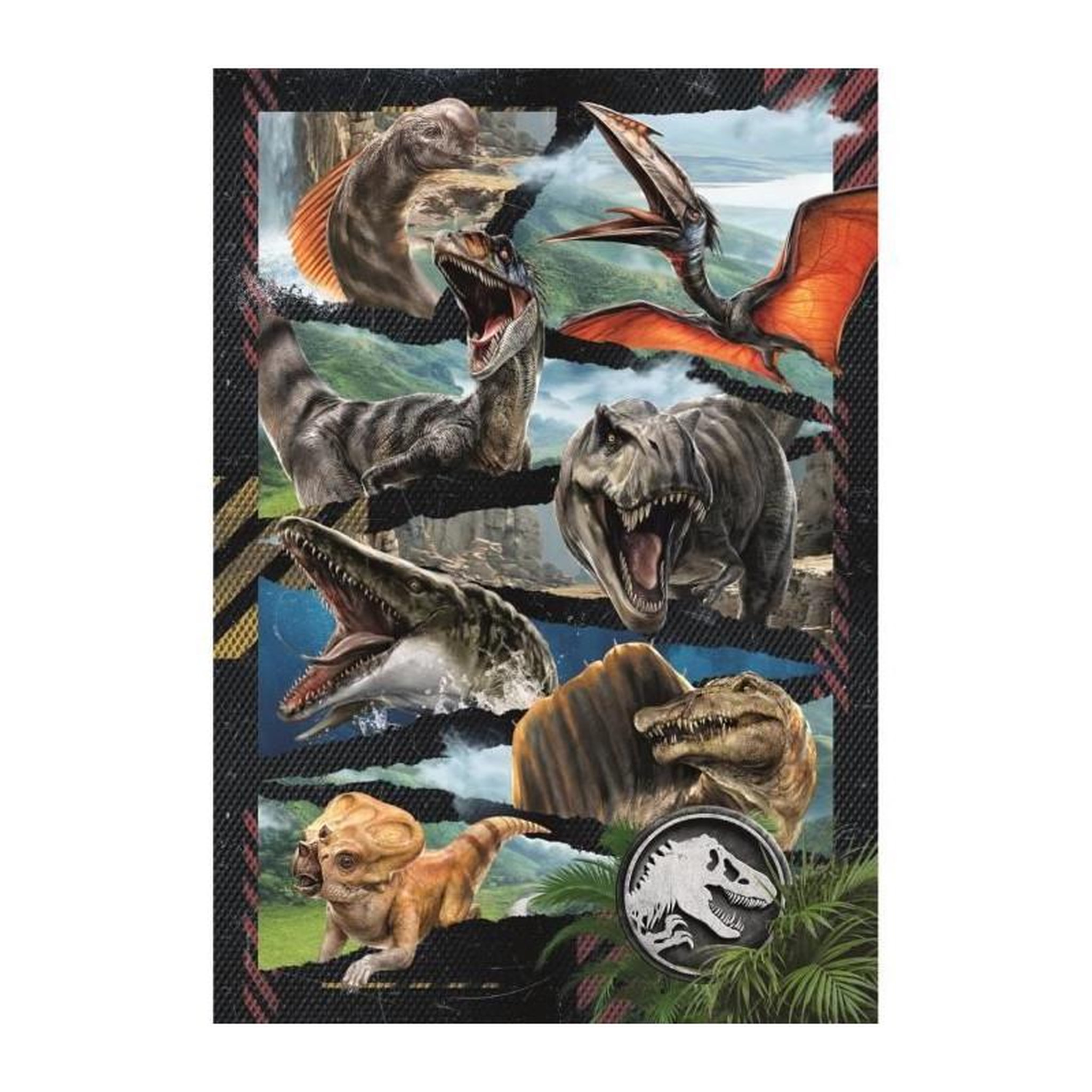 Voir la diapositive 2 : CLEMENTONI Puzzle 300 pièces Jurassic World Renaissance – Enfants dès 8 ans – Image dynamique – CLEMENTONI