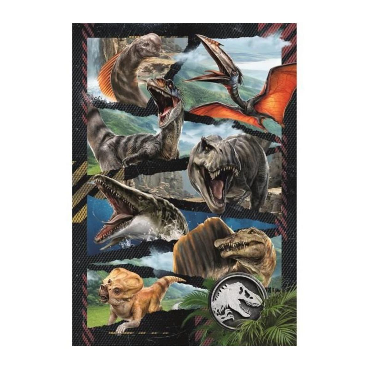 CLEMENTONI Puzzle 300 pièces Clementoni Super Jurassic World Renaissance