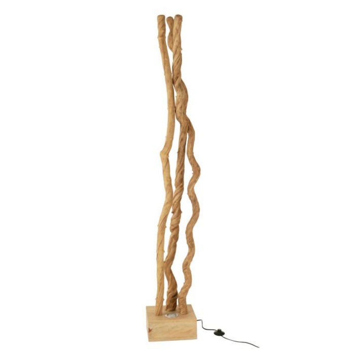 Paris Prix Lampadaire en Bois  Branches Entrelacées  198cm Naturel