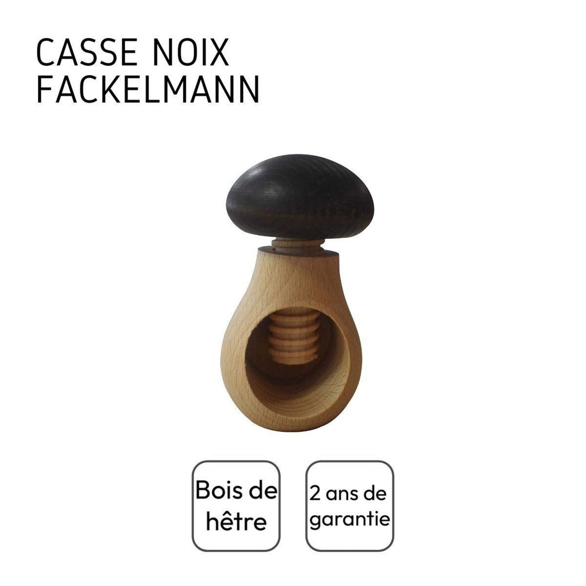 Fackelmann Casse-noix vissable Fackelmann Wood Edition