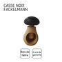 Voir la diapositive 4 : Fackelmann Casse-noix vissable Fackelmann Wood Edition