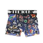 FREEGUN Boxer  Garçon Freegun Tattoo. Coloris disponibles : Bleu