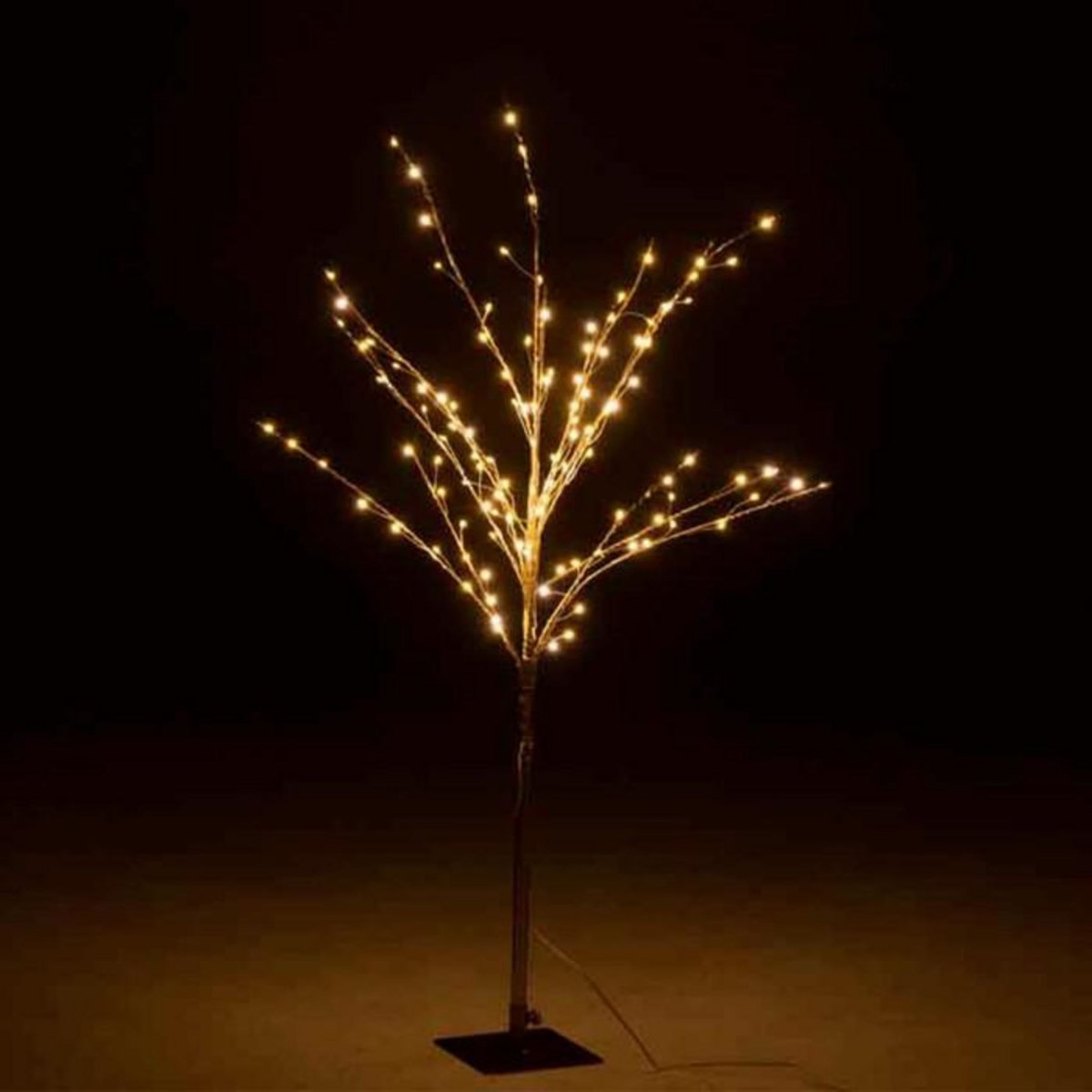 Paris Prix Arbre Déco Led en Métal  Dénudé  100cm Or