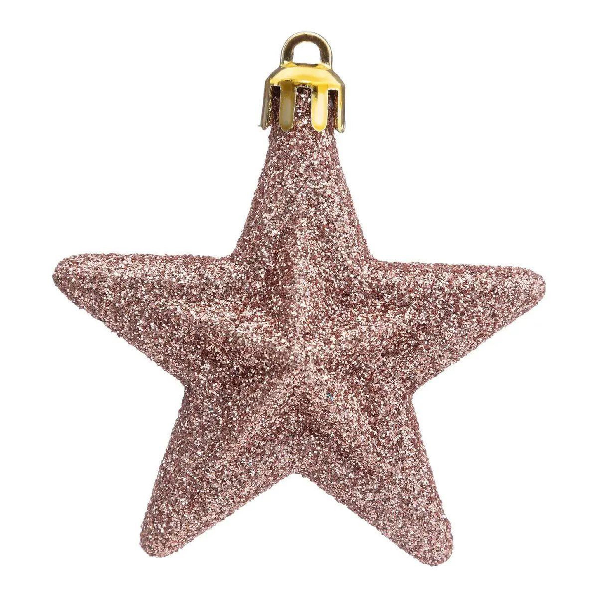 Voir la diapositive 4 : ATMOSPHERA Sujet de noël 6 pièces  nouvelle orléans  7cm rose