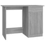 Voir la diapositive 2 : VIDAXL Bureau Sonoma gris 100x50x76 cm Bois d'ingenierie